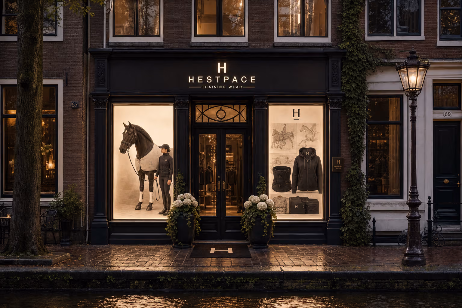 The Hestpace boutique in the Museum Quarter, Amsterdam