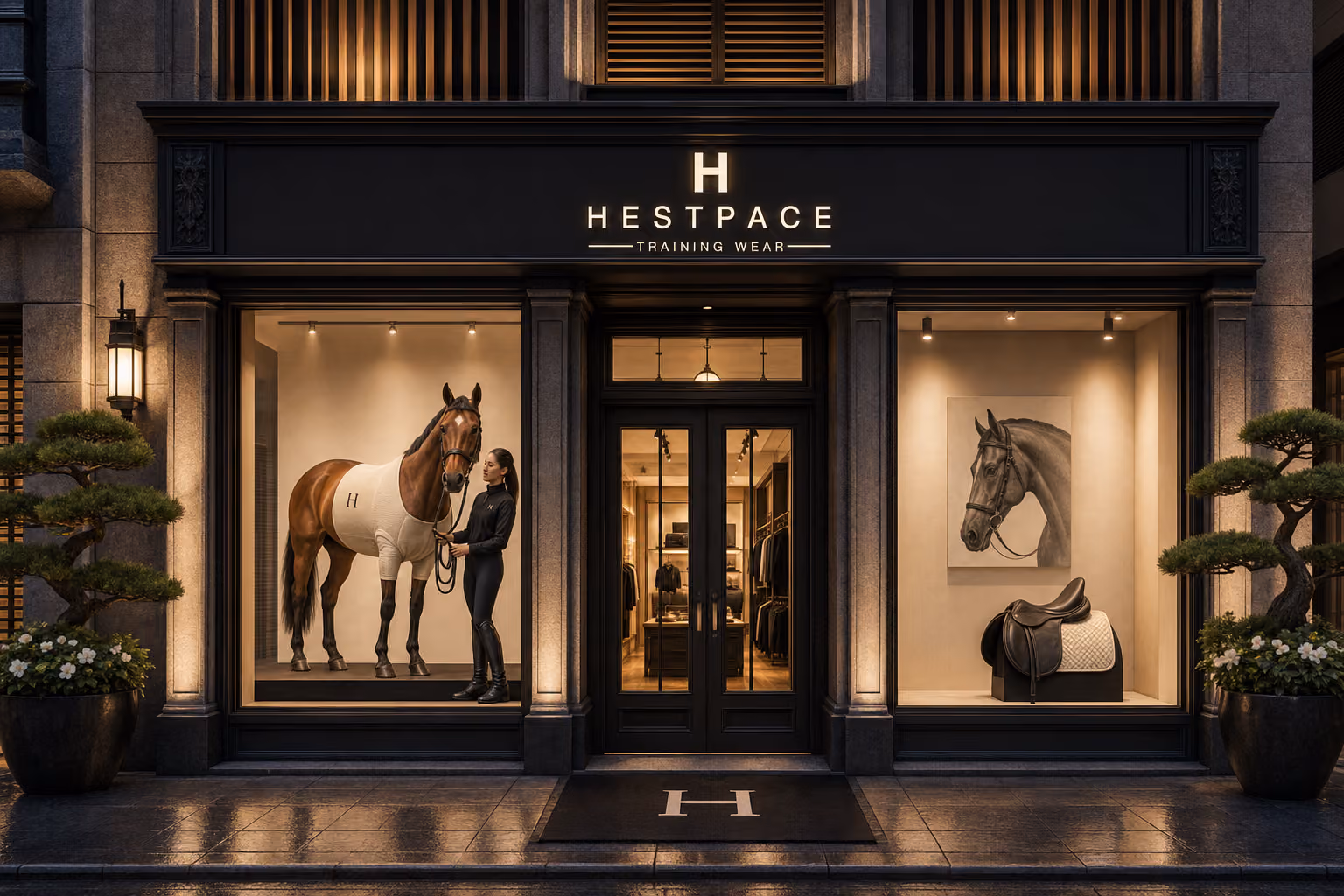 The Hestpace boutique in Ginza, Tokyo